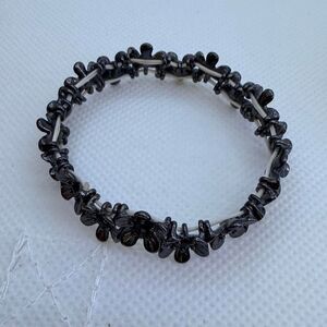 Native Women's Silver and Black Hat